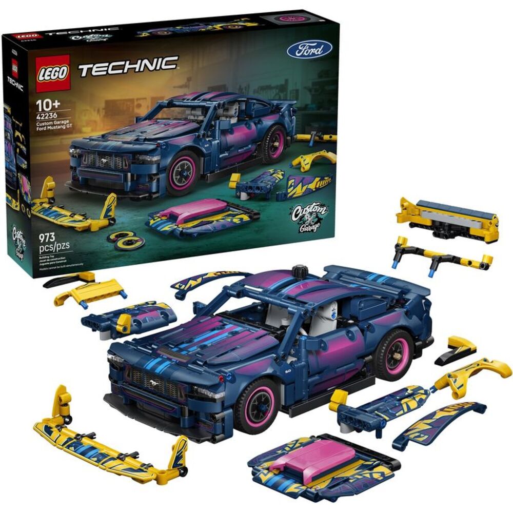 LEGO® Technic™ Custom Garage Ford Mustang GT Car 42236  COLLECTIBLES